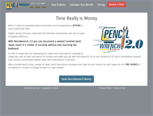 Tablet Screenshot of pencilwrench.com